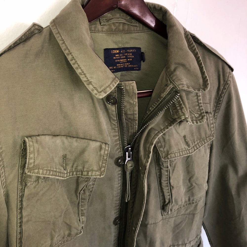 Men’s J Crew A-22 Military grade jacket